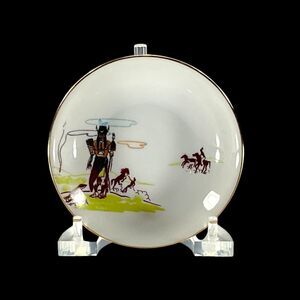 Acee Blue Eagle China Berry Bowl 5 1/2" Hunting Horse Kiowa Native American Knox